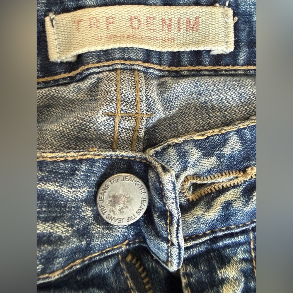 TRF Denim Blue Jeans Vintage Y2K Zara Low Rise Bootcut Jeans US 10 EU 42